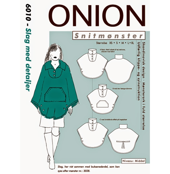 Onion 6010 Snitmønster